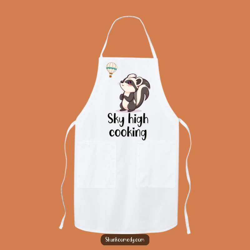 Funny Skunk Balloon Apron: Cook with Adventure and This Humorous Gear