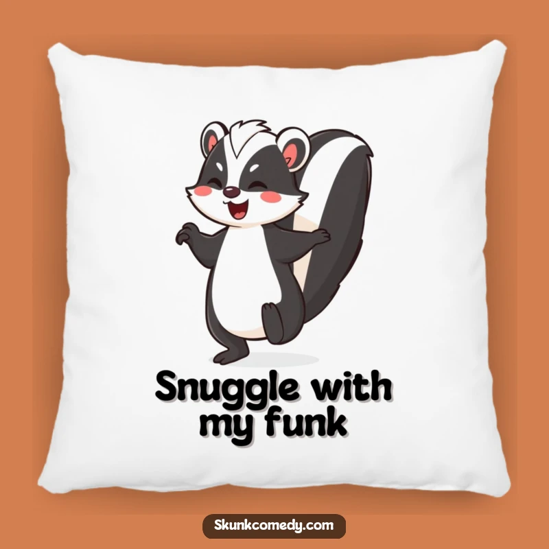 Funny Skunk Jig Pillow - Comfy & Lively Accent Gift
