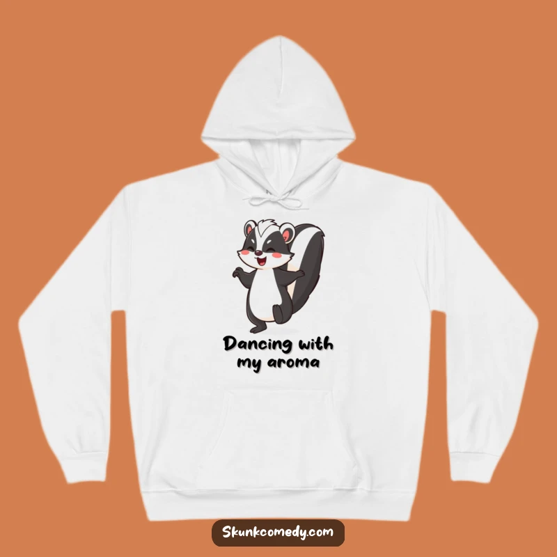 Funny Skunk Jig Hoodie - Cozy & Comical Animal Dance Gift