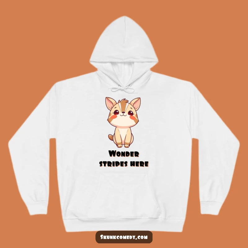 Cozy Funny Stripe Animal Hoodie - Wonder Gaze Apparel Gift