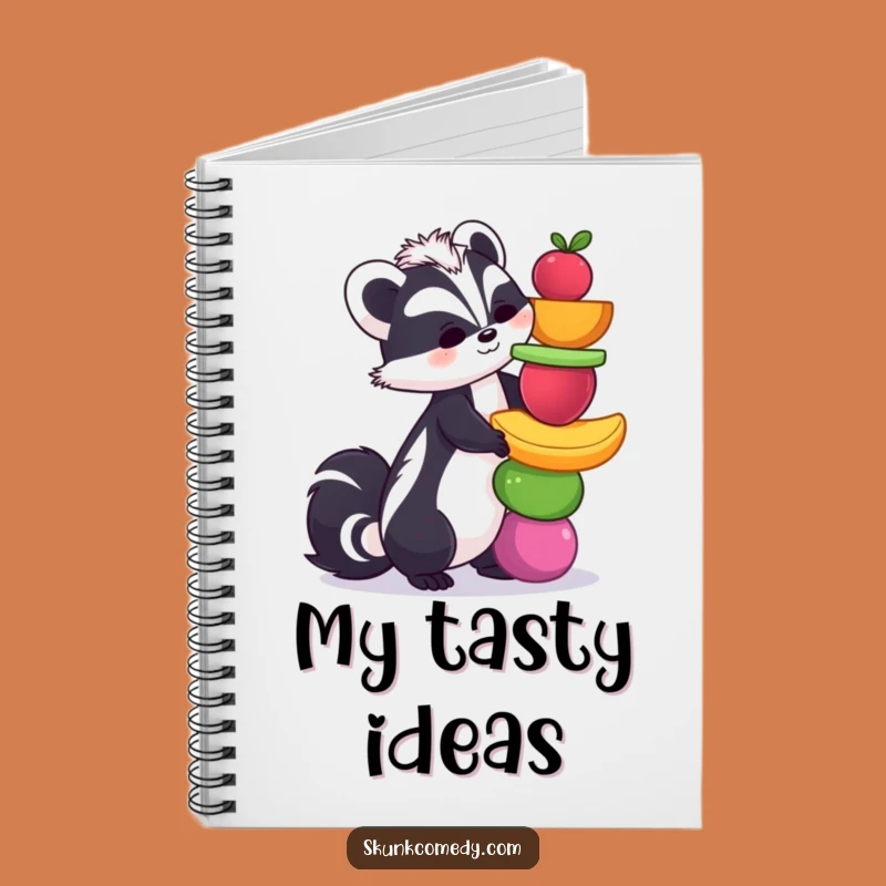 Funny Skunk Fruit Journal: Jot Down Ideas with This Hilarious Notebook