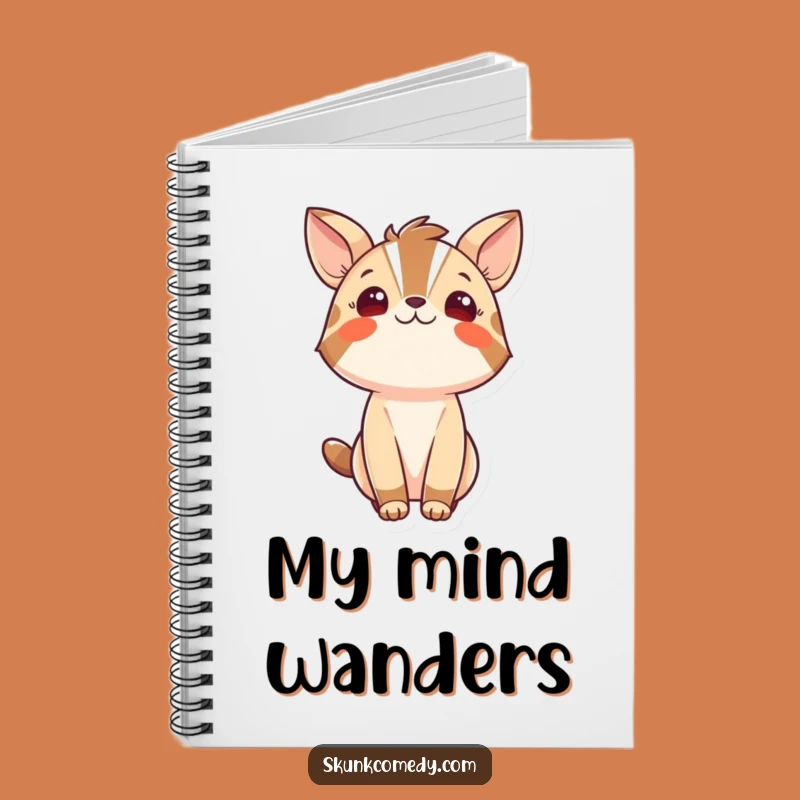 Funny Stripe Animal Notebook - Wonder Gaze Journal Gift