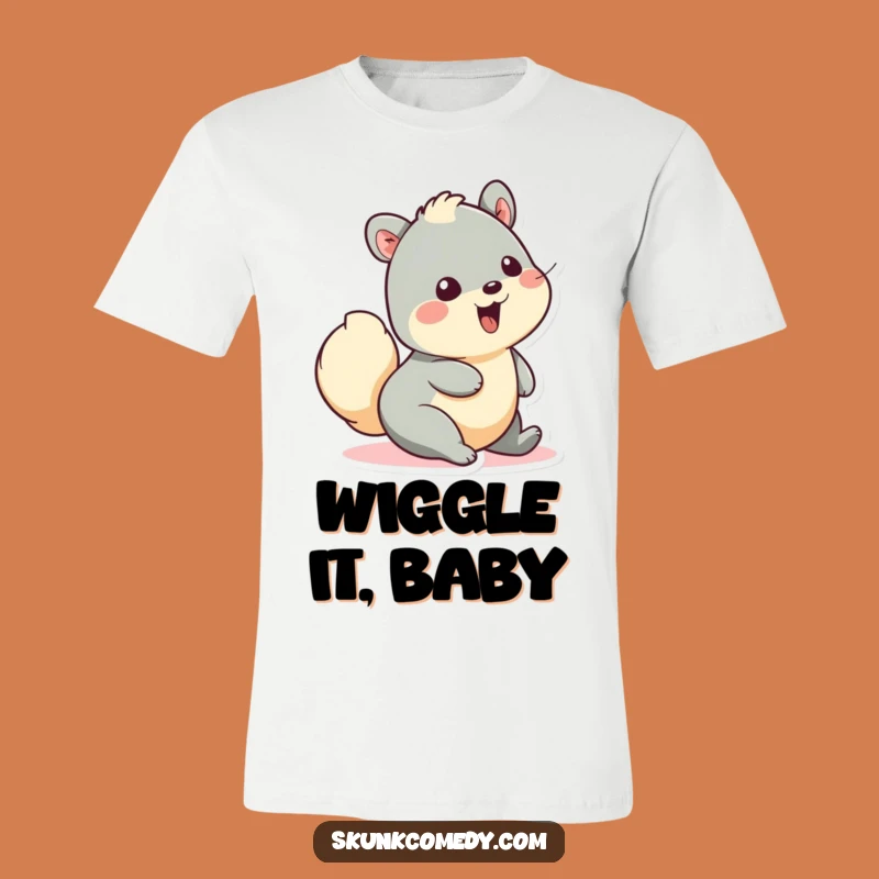 Pure Delight Creature T-Shirt - Wiggle Tail Funny Animal Tee Gift